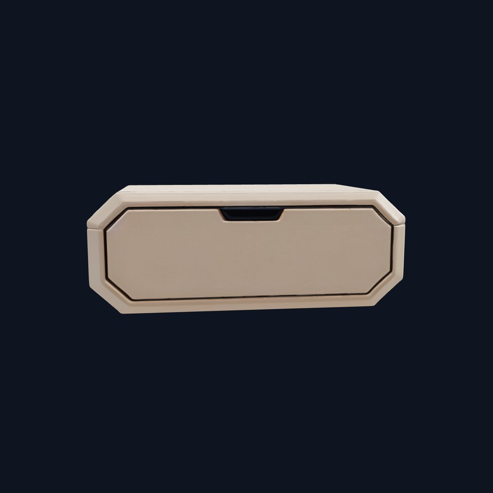 Futuristic Storage Box Sleek Design Model Pack